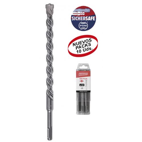 Kit 10 Uds. brocas SDS-Plus Pilot Imcoinsa